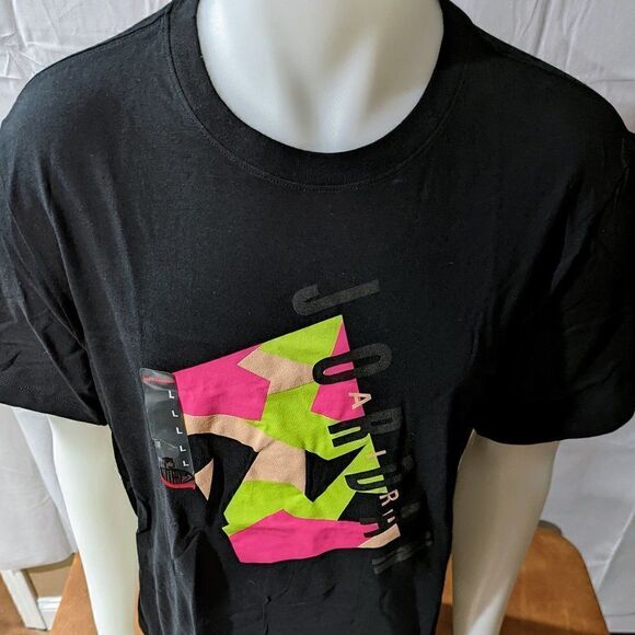 BNWT Michael Jordan Blk T shirt - Picture 3 of 9